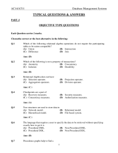 Database Management System