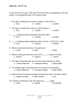 Questions: Unit 5 Test CHEMISTRY: A Study of Matter Do not write