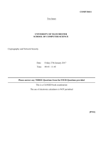 Exam paper - CS StudentNet