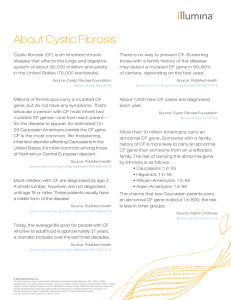 About Cystic Fibrosis