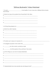 Bill Nye Biodiversity Video Worksheet