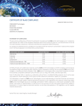 CertifiCate of roHS ComplianCe