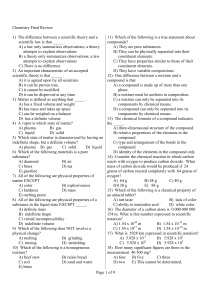 chem final review