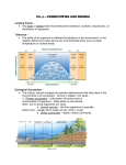 NOTES Ch. 3 Communities and Biomes