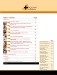 Table of contents Page - Pork Checkoff