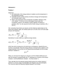 Homework 2 Problem 1 Determine: 1) the relationship of the energy