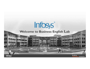 lntroduction to grammar - Infosys Campus Connect