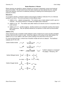 Redox Reactions