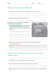 7.2 Cell Structure 196-207