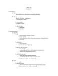 BIOL 424 Circulation 1 I. Circulation A. Open