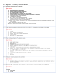 6.1 Digestion – summary of mark schemes