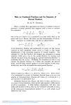 Note on Continued Fractions and the Sequence of Natural Numbers