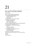 plant evolution