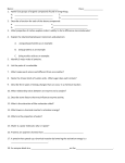 Macromolecule Study Guide 2016