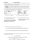 MATH 109 Sample Problem