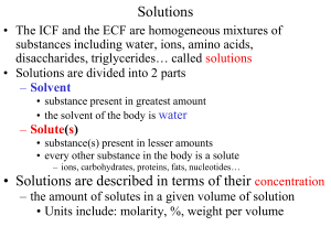 Concentration gradient