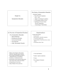 Somatoform Disorders