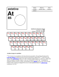 Astatine isotopes in medicine At is known to accumulate in the