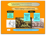 Factors leading to colonial victory