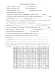 Protein Synthesis Worksheet