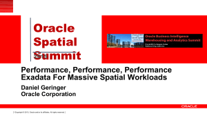 Performance, Performance, Performance: Exadata for Massive