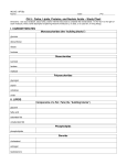 CH 5: Carbs, Lipids, Proteins, and Nucleic Acids – Study Chart I