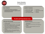 Parallel and Perpendicular Lines