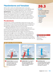 Thunderstorms and Tornadoes