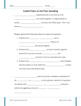 Guided Notes for Continental Drift and Sea Floor Spreading