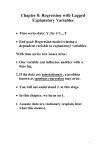 Regression with Lagged Explanatory Variables