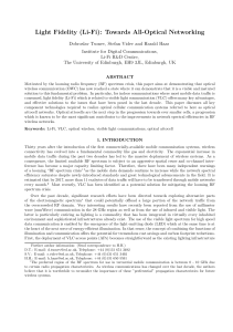 Light Fidelity (Li-Fi): Towards All