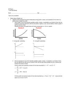 AP 1st Qtr Exam Review Key