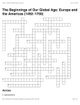 Chapter 3 Crossword