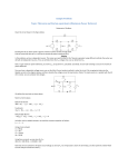 Sample Problem Topic: Thévenin and Norton