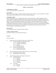 FINAL DRAFT IPCC WGII AR5 Chapter 6 Subject to Final Copyedit 1