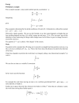 Potential and Kinetic Energy