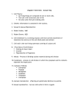 Chapter 5 Overview – Answer Key 1. Cell Theory: • All living things