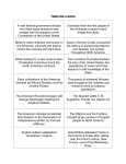 TIMELINE CARDS A new federal government divided into three