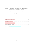 Microcanonical Ensemble