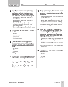 Ch 11 Standards Test Practice