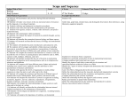 Scope and Sequence