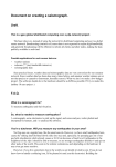 Document on creating a seismograph.