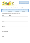 Understanding the societal hierarchy of ancient China