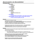 Neurotransmitter receptors and reuptake