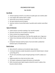 VOLCANOES STUDY GUIDE Test 1/14/15 Key Words • Volcano