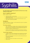 Syphilis Updated