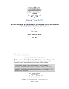 Working Paper No. 801 - Levy Economics Institute of Bard College