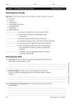 Reviewing Key Concepts Reviewing Key Skills Chapter 7 Cell