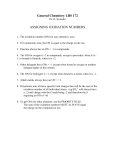 determining oxidation numbers