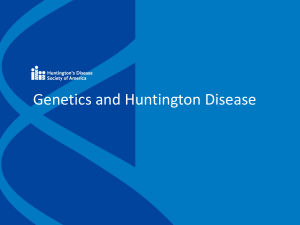 Genetics And Huntington Disease